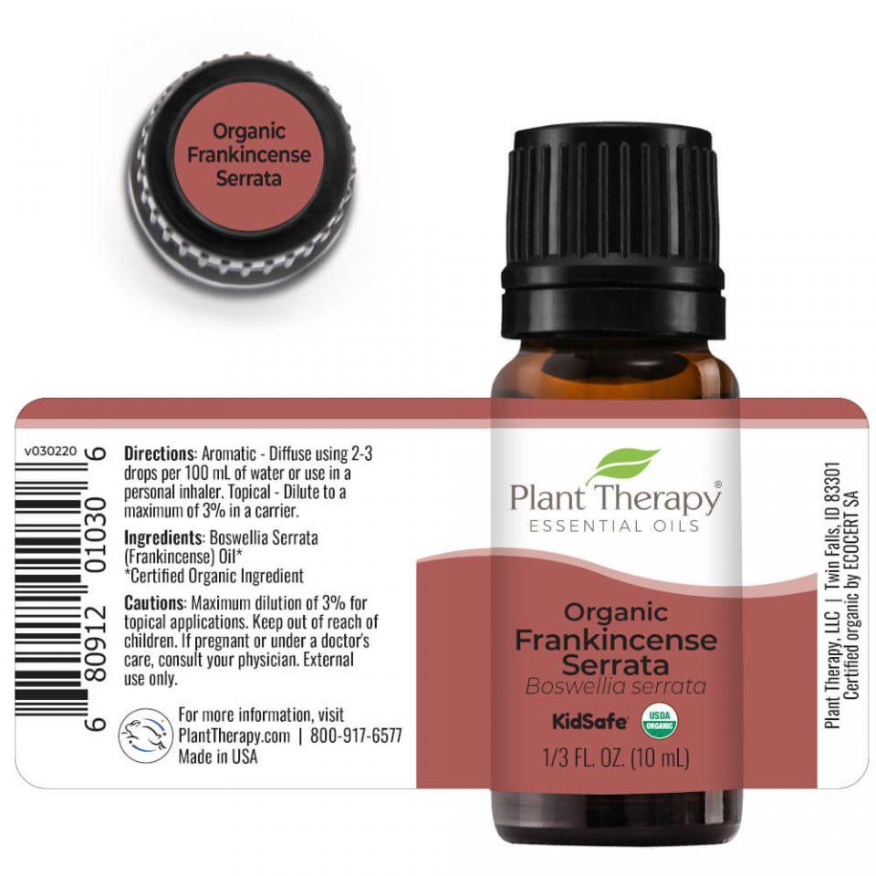 Plant Therapy Frankincense Serrata Organic Essential Oil - OilyPod