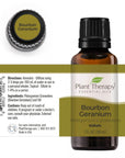 Plant Therapy Geranium Bourbon Essential Oil - OilyPod