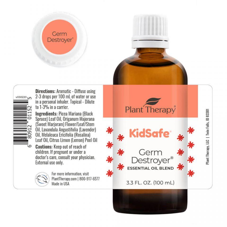 Plant Therapy Germ Destroyer KidSafe Essential Oil - OilyPod