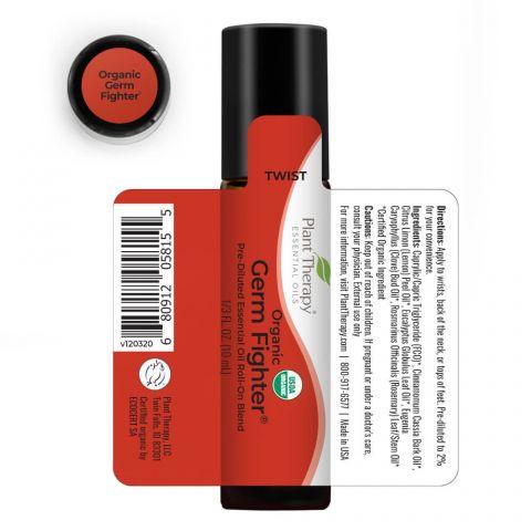 Plant Therapy Germ Fighter Organic Synergy Essential Oil - OilyPod