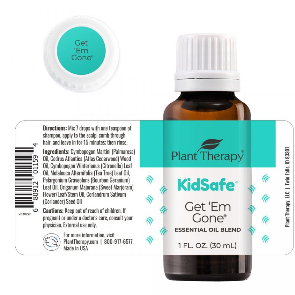 Plant Therapy Get 'Em Gone KidSafe Essential Oil - OilyPod