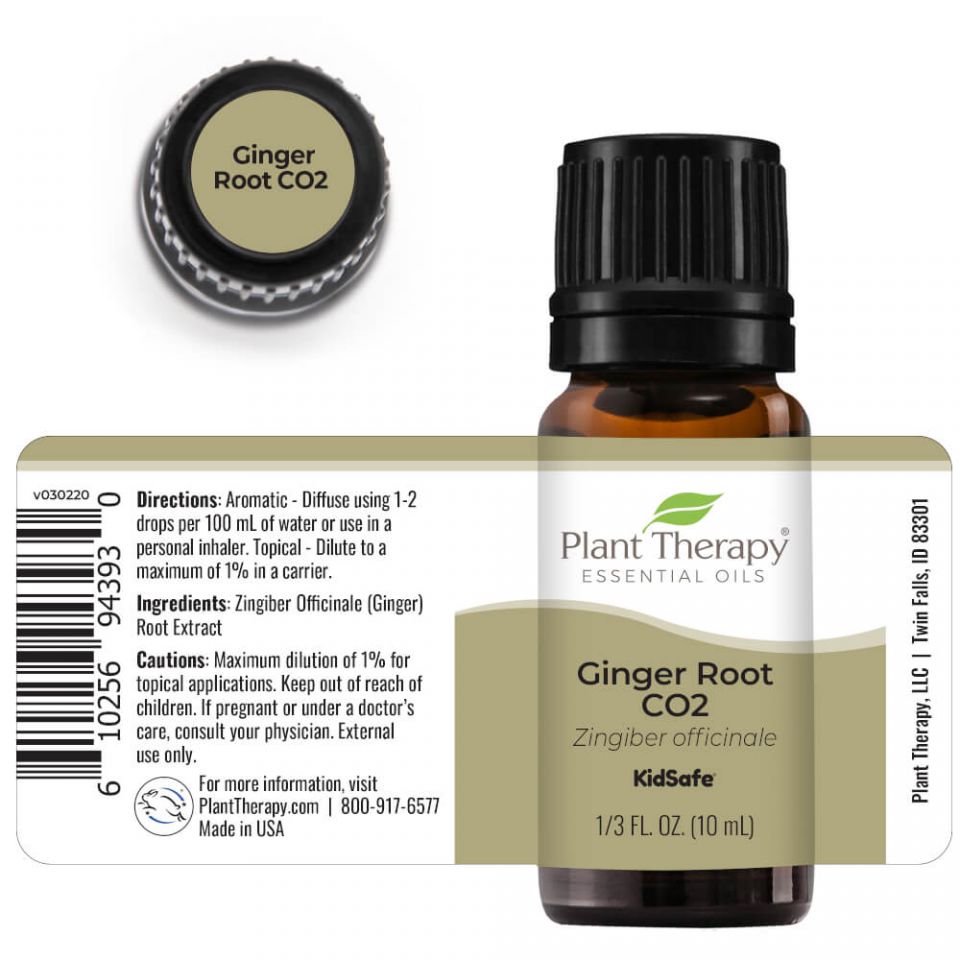 Plant Therapy Ginger Root CO2 Extract - OilyPod