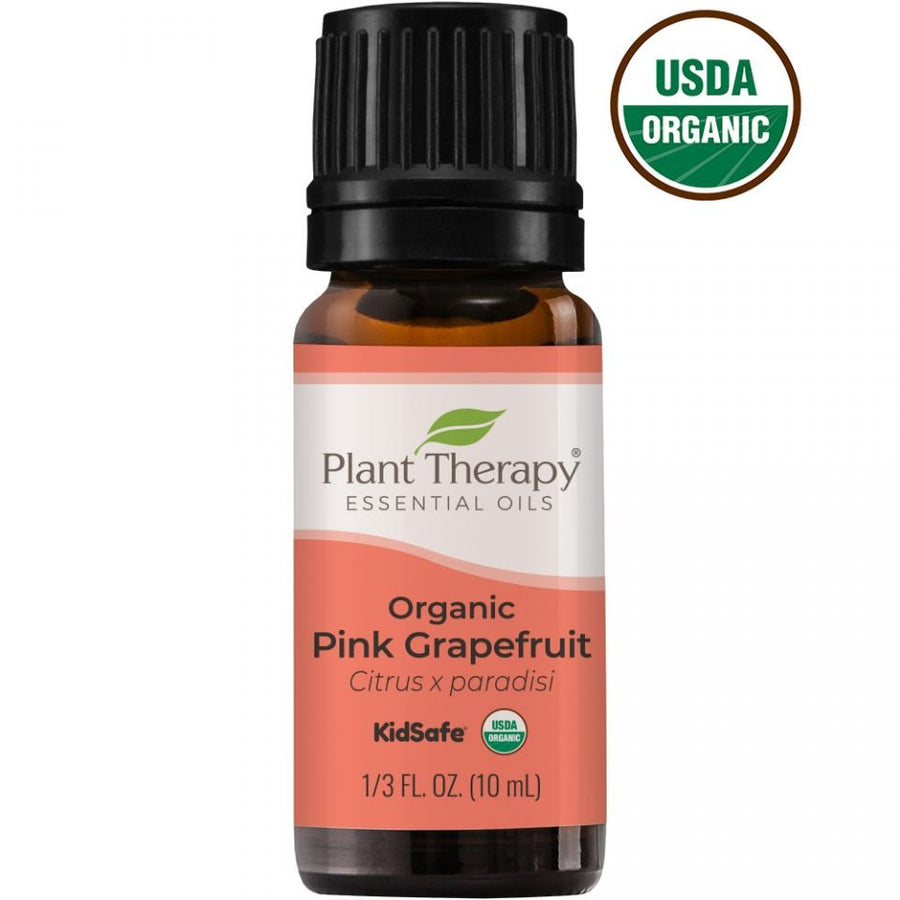 Plant Therapy Grapefruit Pink Organic Essential Oil - OilyPod