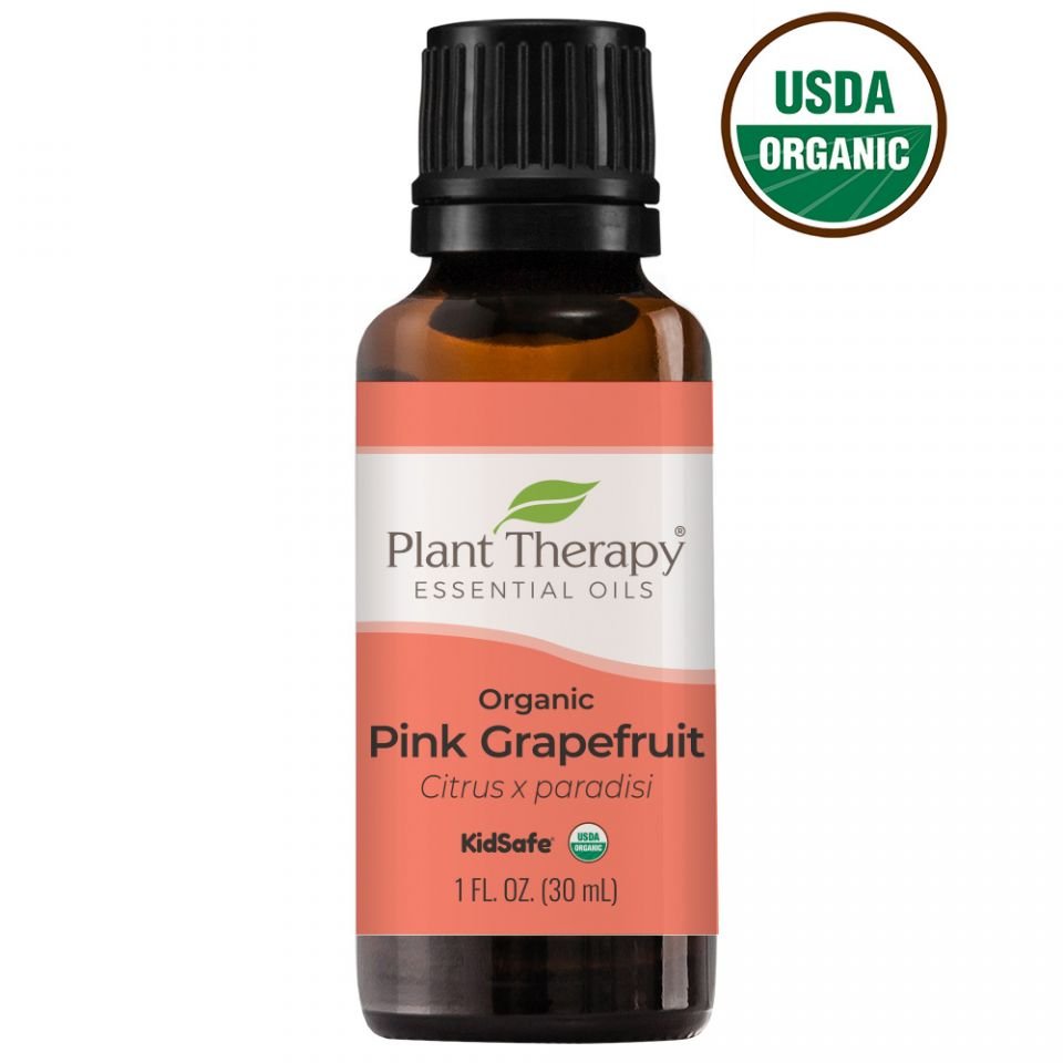 Plant Therapy Grapefruit Pink Organic Essential Oil - OilyPod