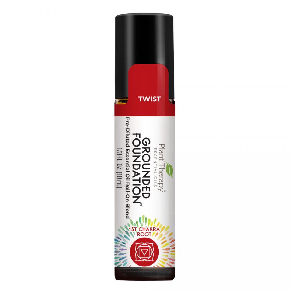 Plant Therapy Grounded Foundation (Root Chakra) Essential Oil - OilyPod
