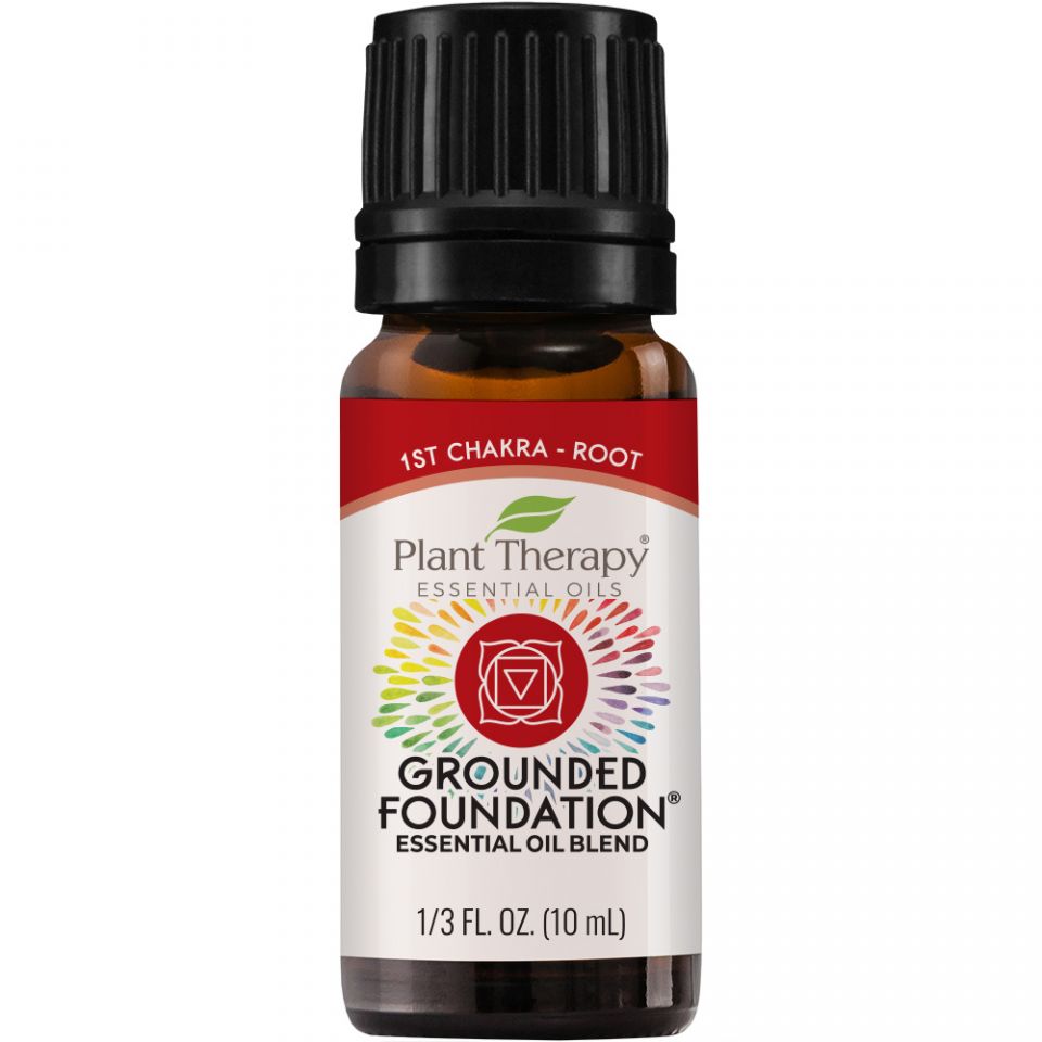 Plant Therapy Grounded Foundation (Root Chakra) Essential Oil - OilyPod