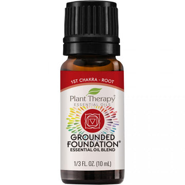 Plant Therapy Grounded Foundation (Root Chakra) Essential Oil - OilyPod