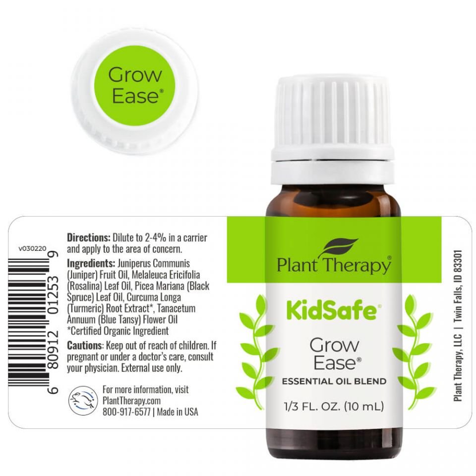 Plant Therapy Grow Ease KidSafe Essential Oil - OilyPod