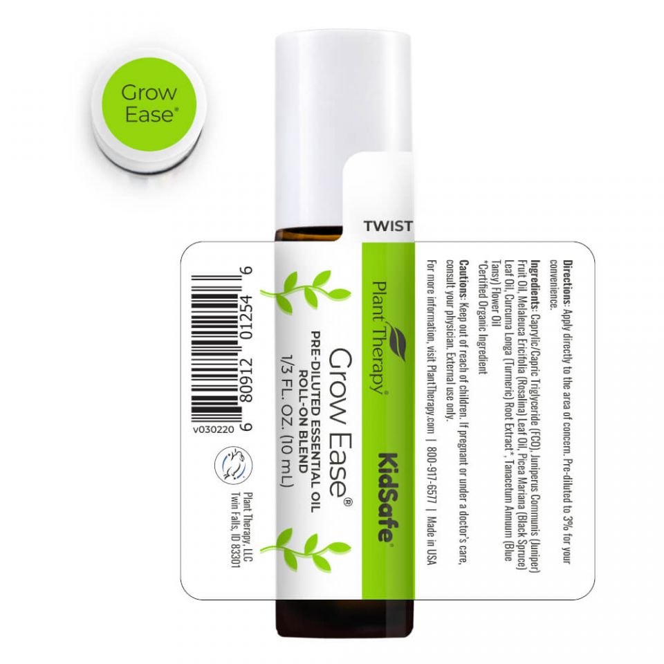 Plant Therapy Grow Ease KidSafe Essential Oil - OilyPod