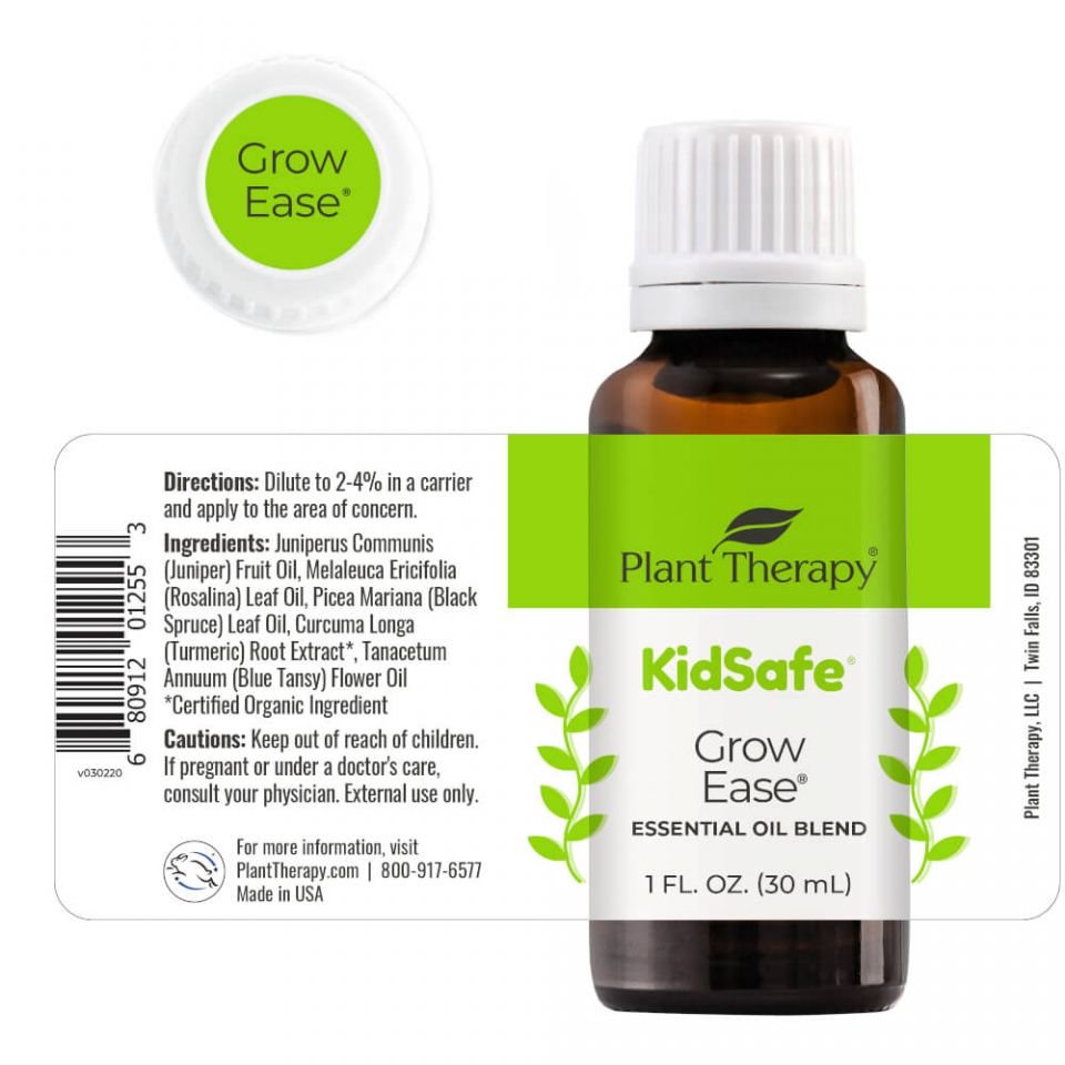 Plant Therapy Grow Ease KidSafe Essential Oil - OilyPod
