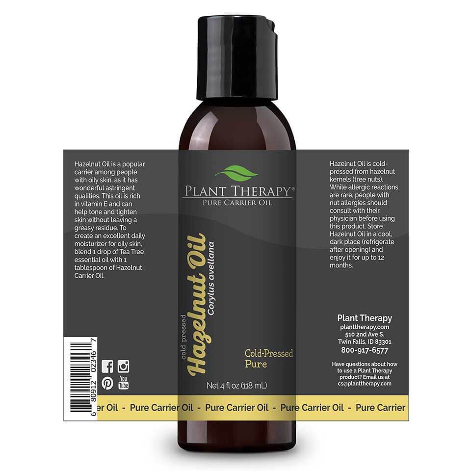 Plant Therapy Hazelnut Carrier Oil - OilyPod