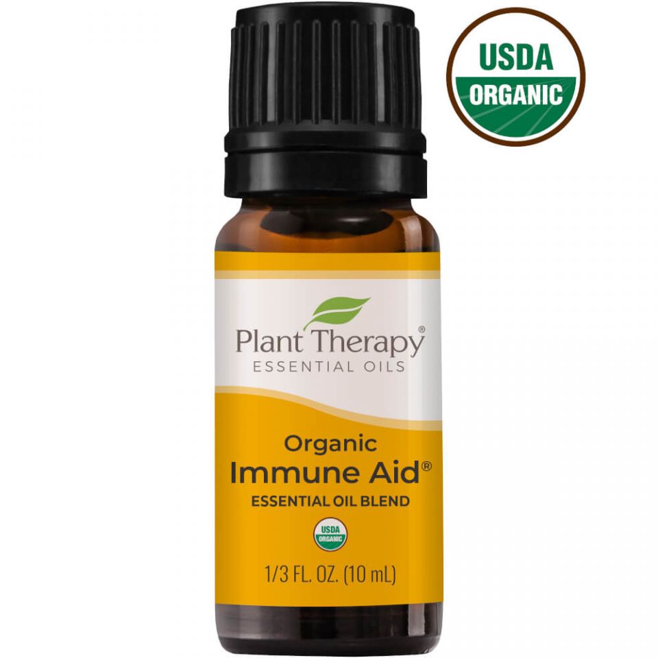 Plant Therapy Immune Aid Organic Essential Oil Blend - OilyPod