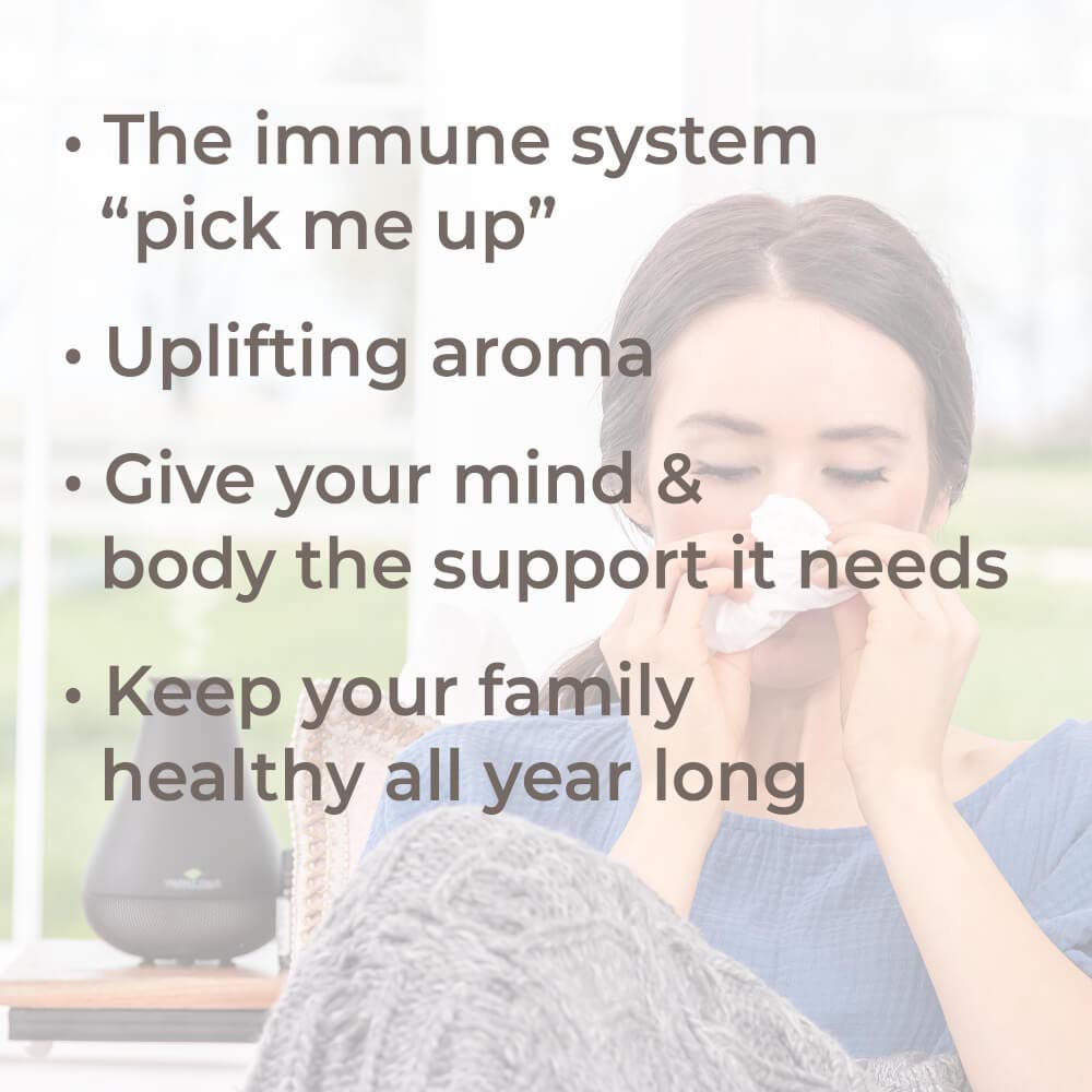 Plant Therapy Immune Aid Organic Essential Oil Blend - OilyPod