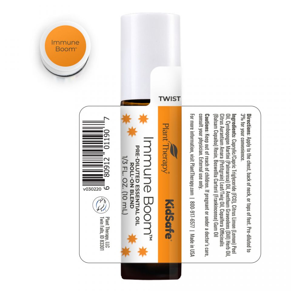 Plant Therapy Immune Boom KidSafe Essential Oil - OilyPod