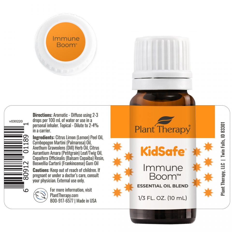 Plant Therapy Immune Boom KidSafe Essential Oil - OilyPod