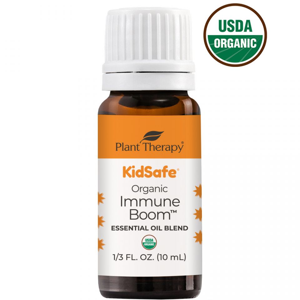 Plant Therapy Immune Boom Organic KidSafe Essential Oil 10ml - OilyPod