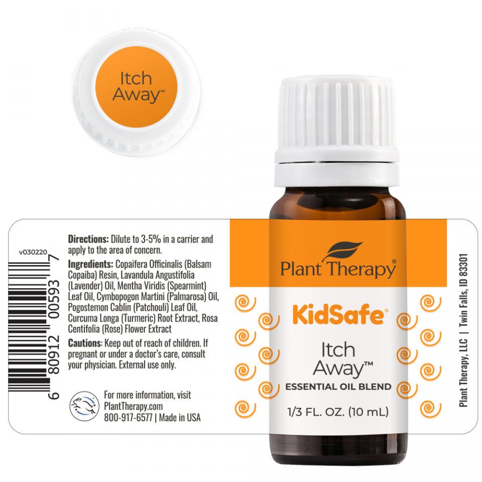 Plant Therapy Itch Away KidSafe Essential Oil - OilyPod