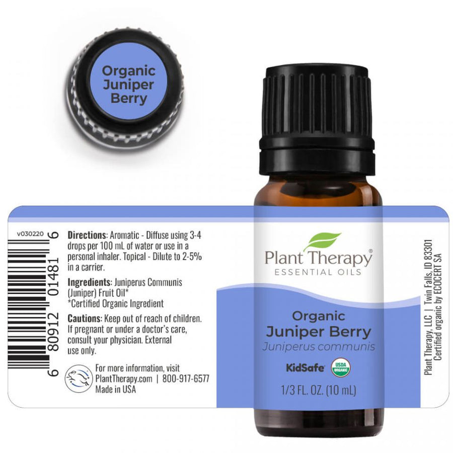 Plant Therapy Juniper Berry Organic Essential Oil - OilyPod
