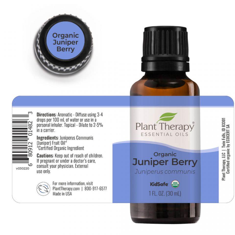 Plant Therapy Juniper Berry Organic Essential Oil - OilyPod