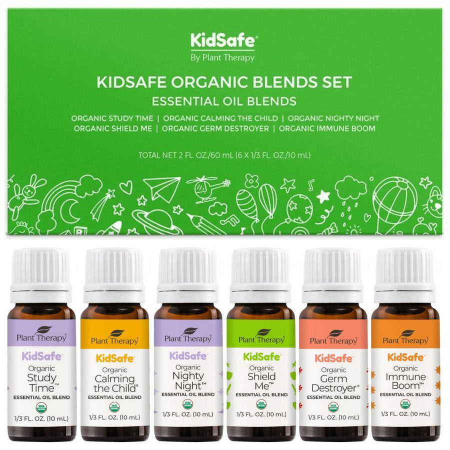 Plant Therapy KidSafe Organic Blends Set - OilyPod