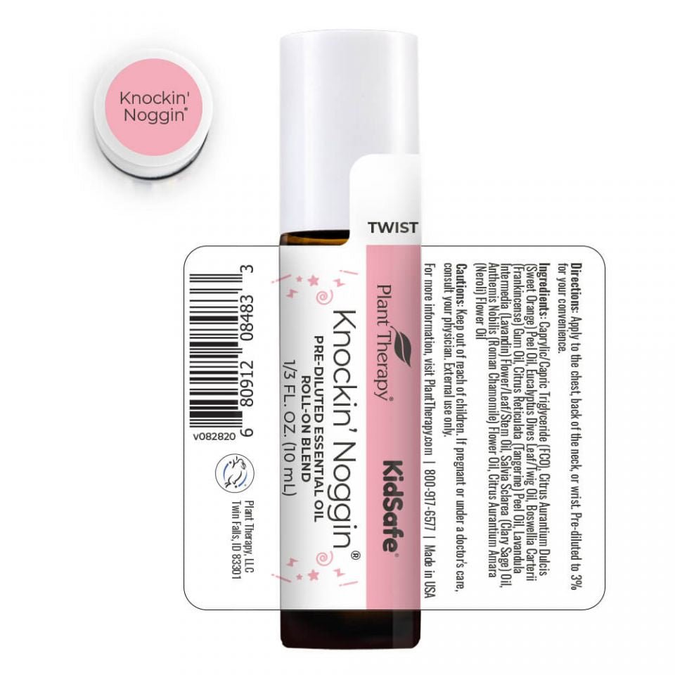 Plant Therapy Knockin' Noggin KidSafe Essential Oil Blend - OilyPod