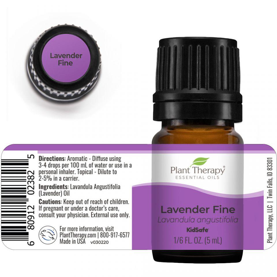 Plant Therapy Lavender Fine Essential Oil - OilyPod