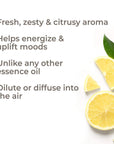 Plant Therapy Lemon Essence Oil 10 mL - OilyPod