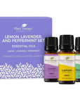 Plant Therapy Lemon, Lavender and Peppermint Set - OilyPod