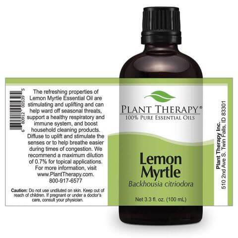 Plant Therapy Lemon Myrtle Essential Oil - OilyPod