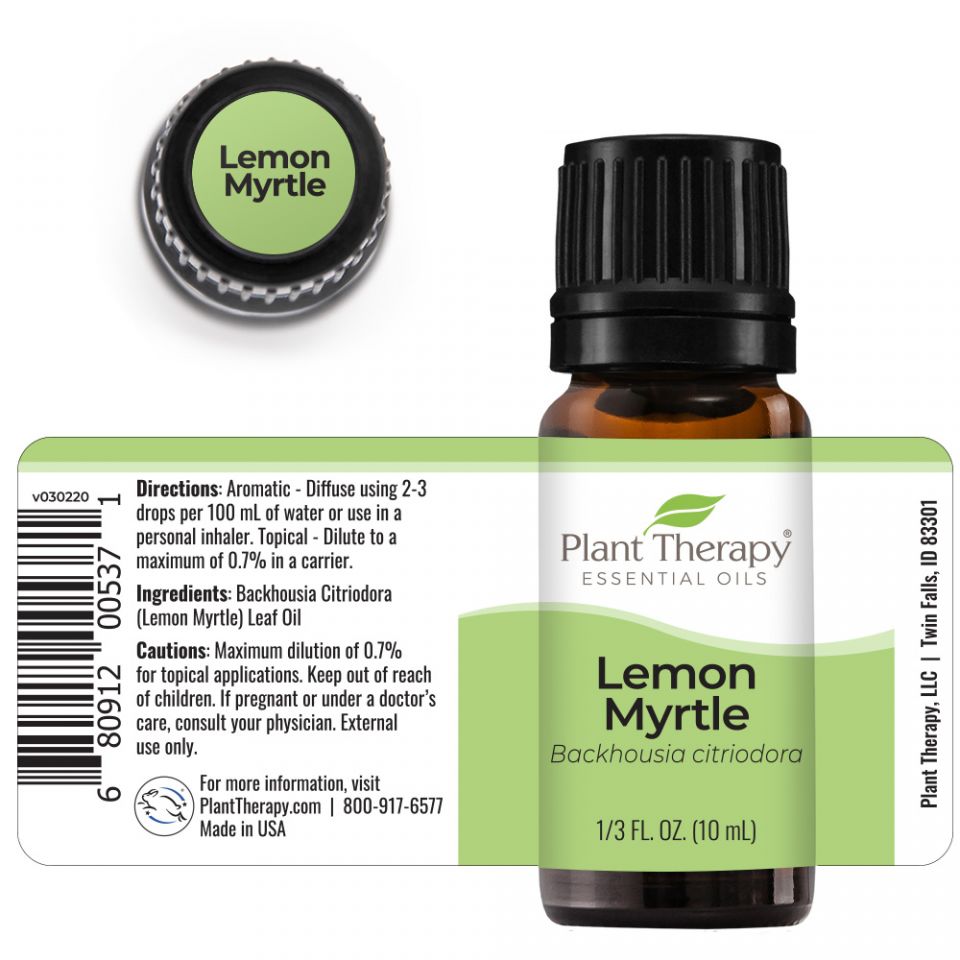 Plant Therapy Lemon Myrtle Essential Oil - OilyPod