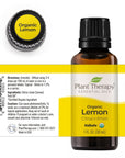 Plant Therapy Lemon Organic Essential Oil - OilyPod