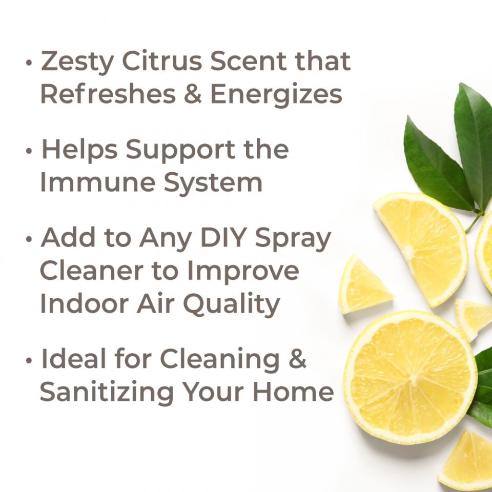 Plant Therapy Lemon Organic Essential Oil - OilyPod