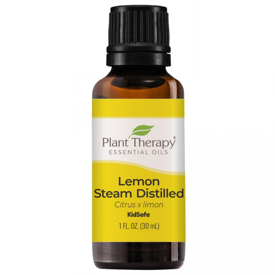 Plant Therapy Lemon Steam Distilled Essential Oil - OilyPod