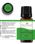 Plant Therapy Lime Steam Distilled Essential Oil - OilyPod