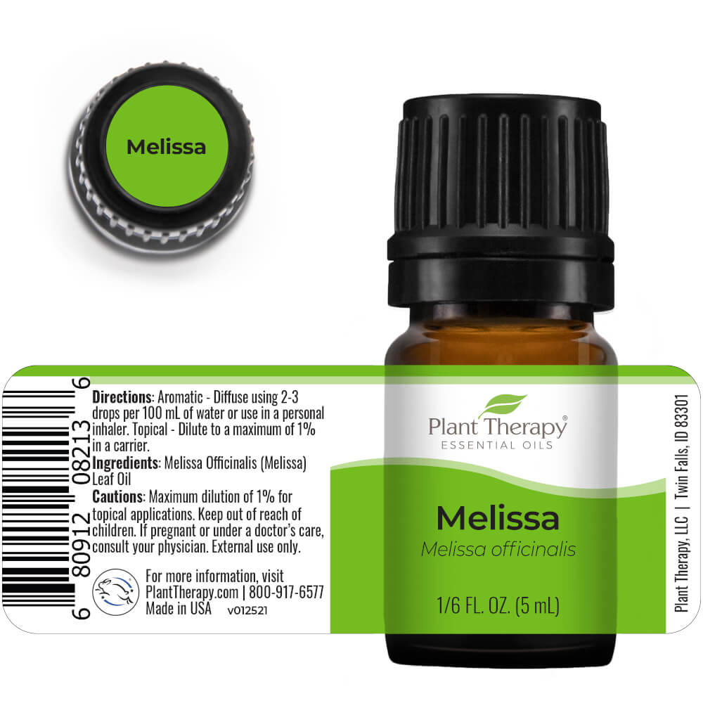 Plant Therapy Melissa Essential Oil - OilyPod