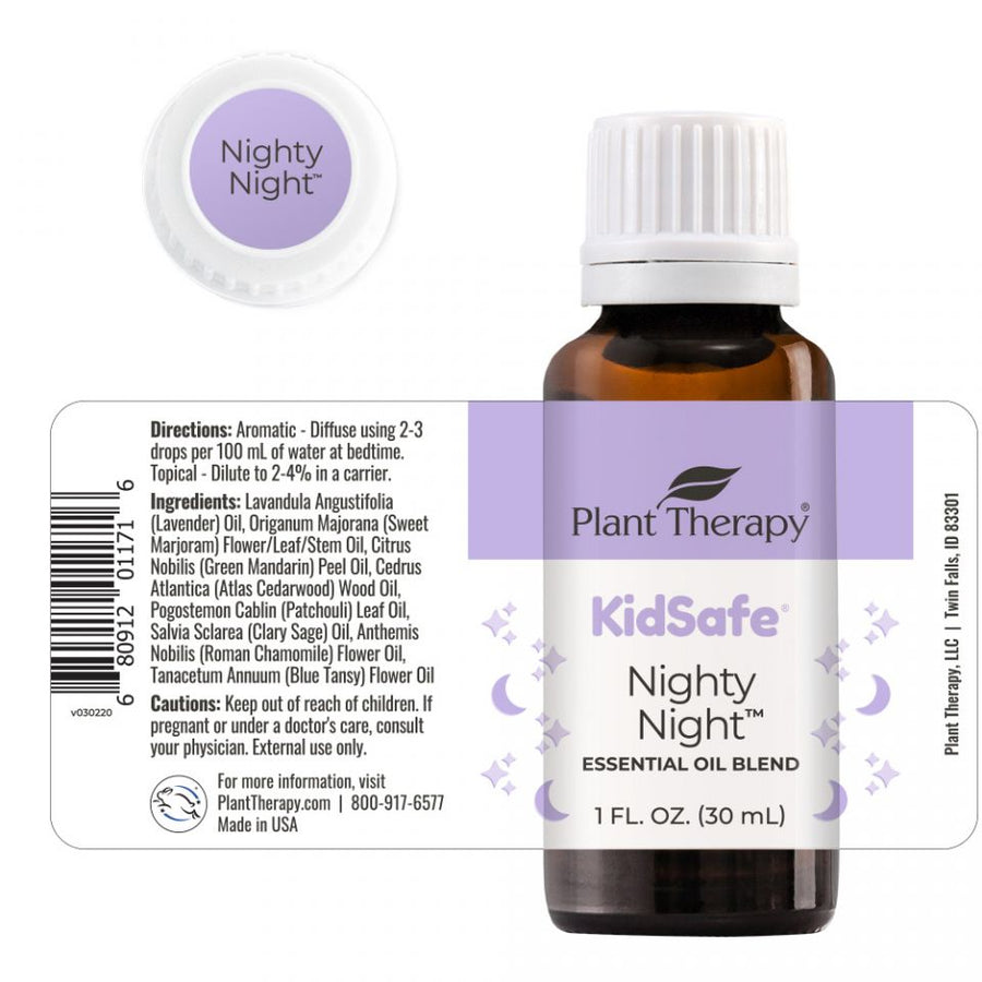 Plant Therapy Nighty Night KidSafe Essential Oil - OilyPod