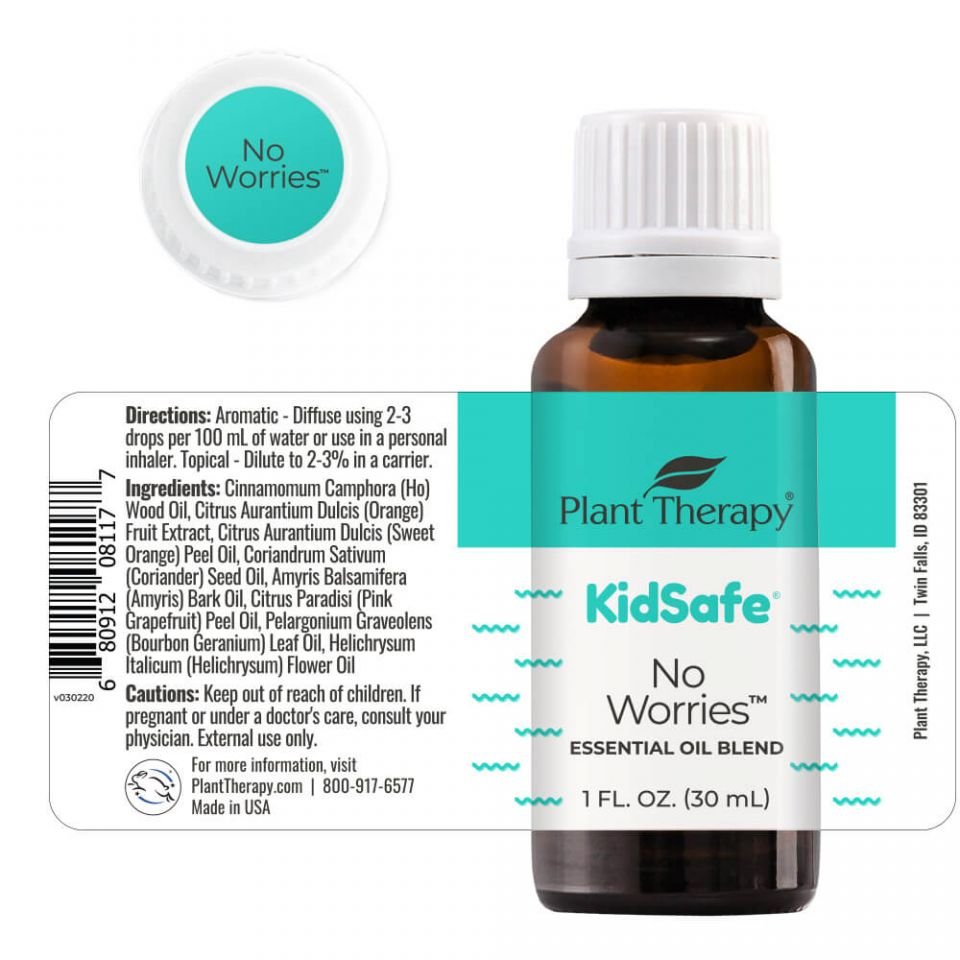 Plant Therapy No Worries KidSafe Essential Oil Blend - OilyPod