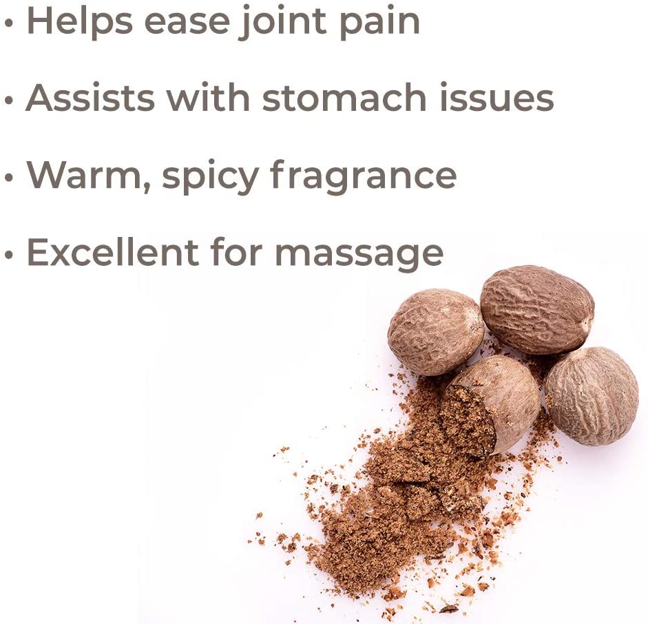Plant Therapy Nutmeg Essential Oil - OilyPod