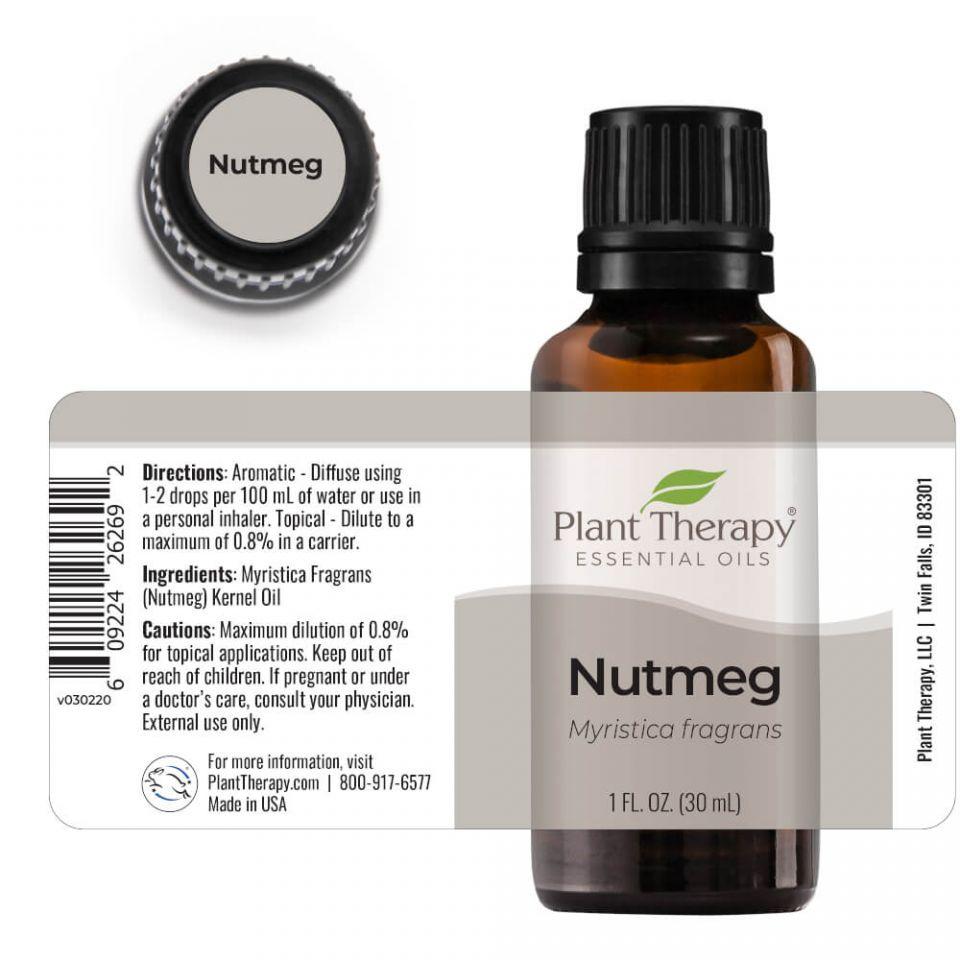 Plant Therapy Nutmeg Essential Oil - OilyPod