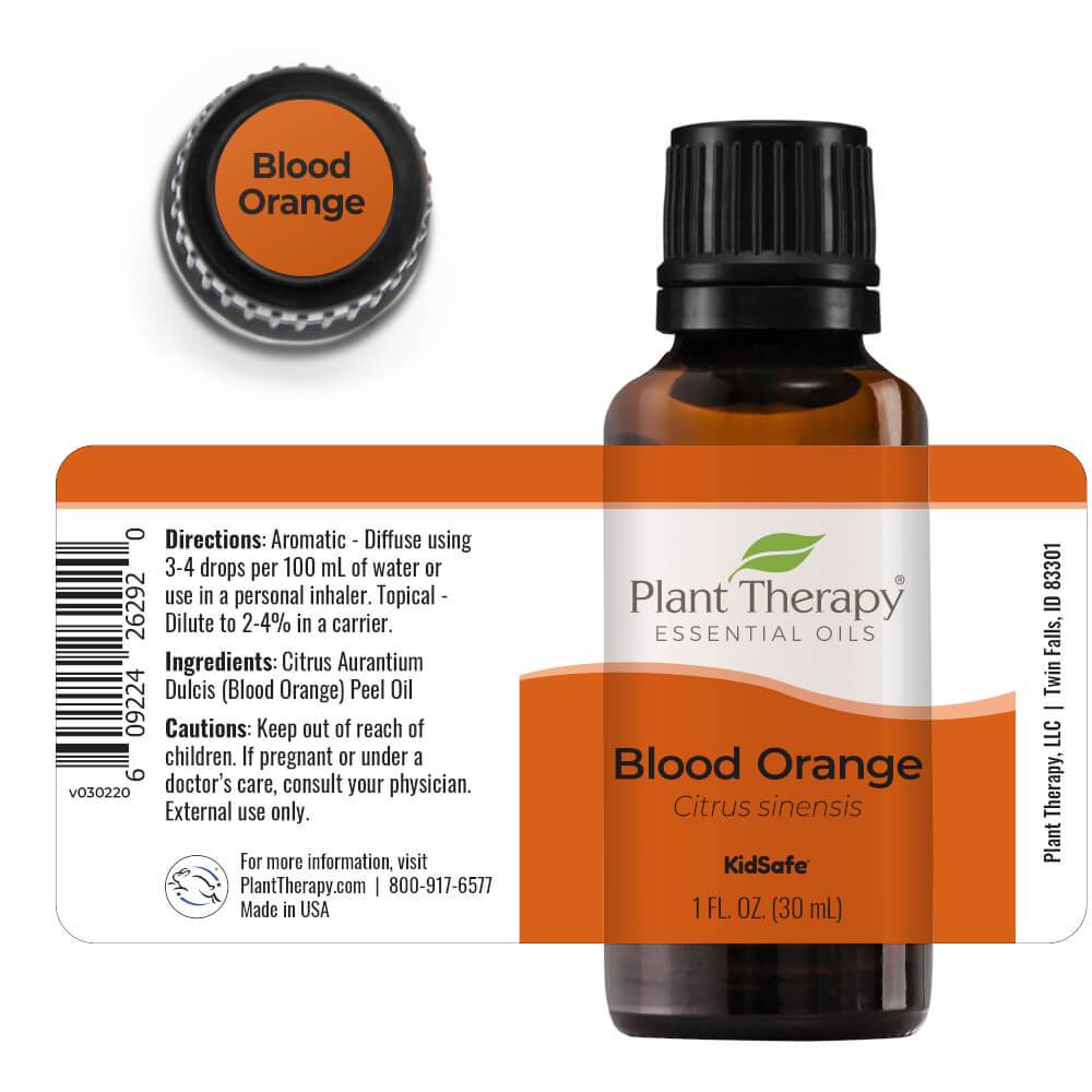 Plant Therapy Orange Blood Essential Oil - OilyPod