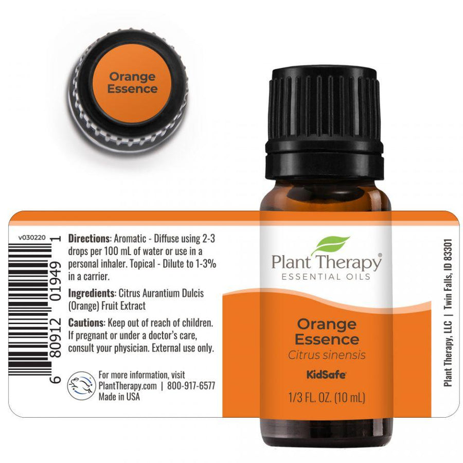 Plant Therapy Orange Essence Oil 10ml - OilyPod