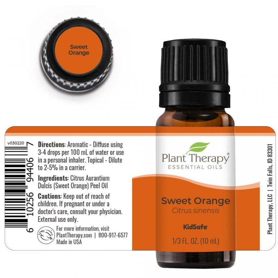 Plant Therapy Orange Sweet Essential Oil - OilyPod