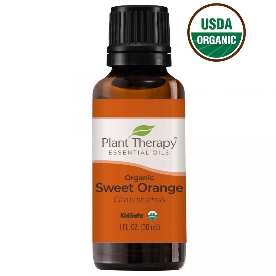 Plant Therapy Orange Sweet Organic Essential Oil - OilyPod