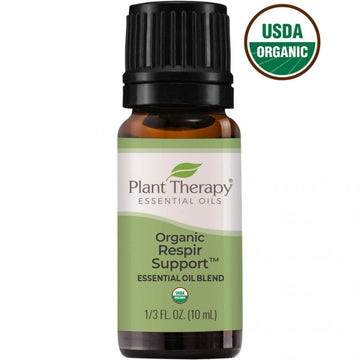 Plant Therapy Organic Respir Support™ Essential Oil Blend - OilyPod