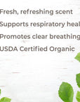 Plant Therapy Organic Respir Support™ Essential Oil Blend - OilyPod