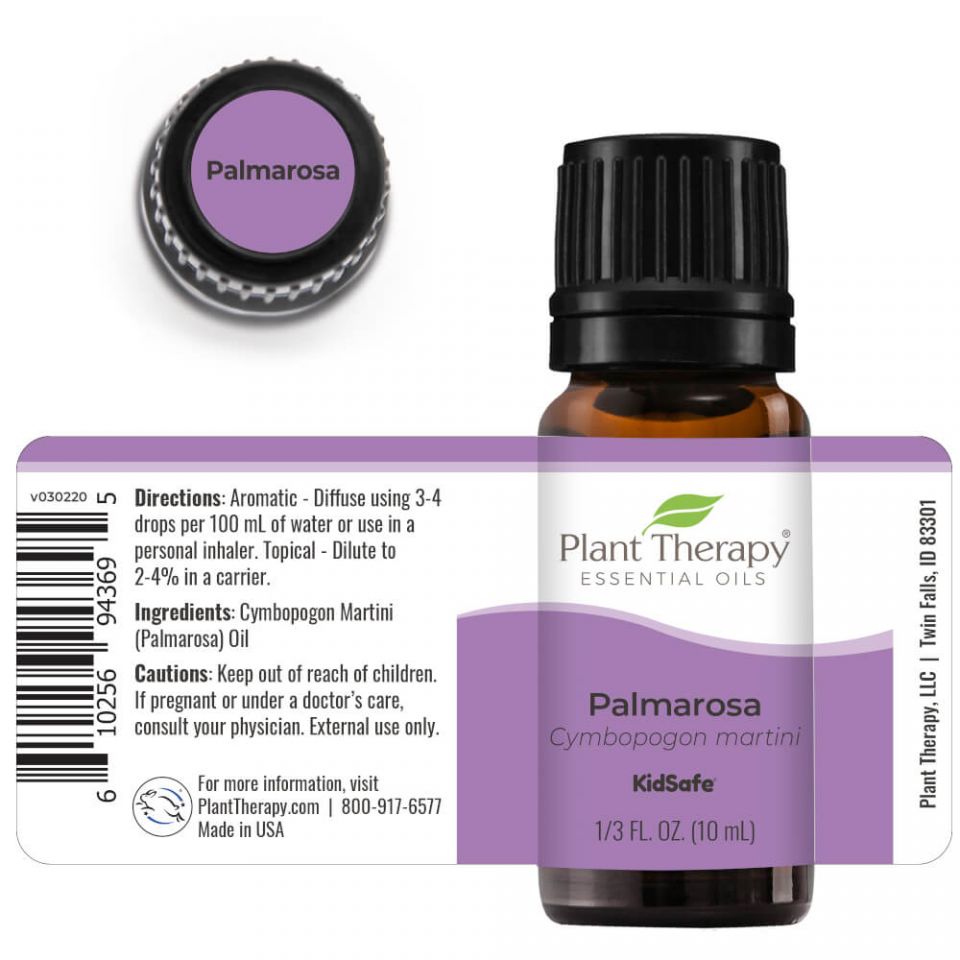 Plant Therapy Palmarosa Essential Oil - OilyPod