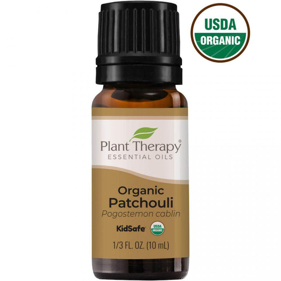 Plant Therapy Patchouli Organic Essential Oil 10ml - OilyPod