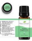 Plant Therapy Peppermint Organic Essential Oil - OilyPod