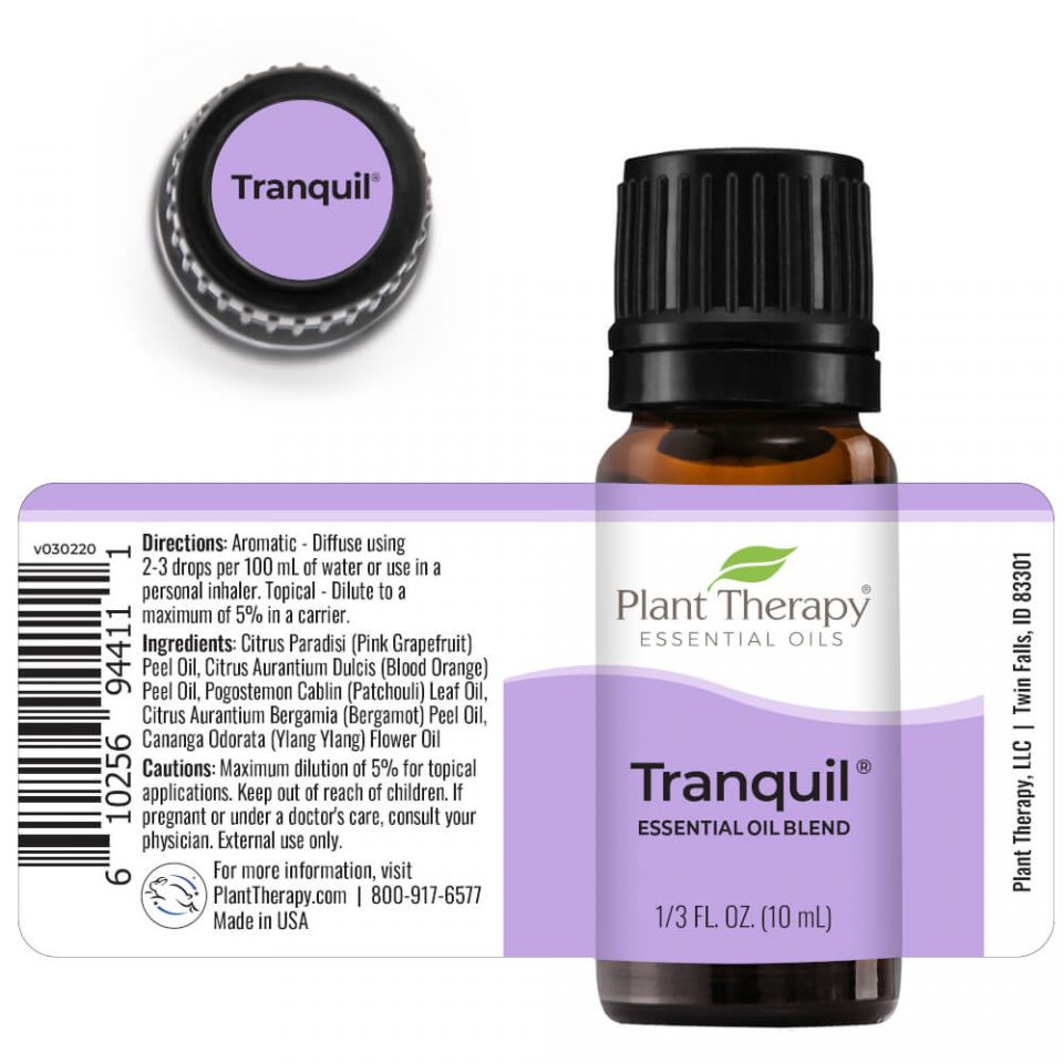 Plant Therapy Relaxation Synergy Set - OilyPod
