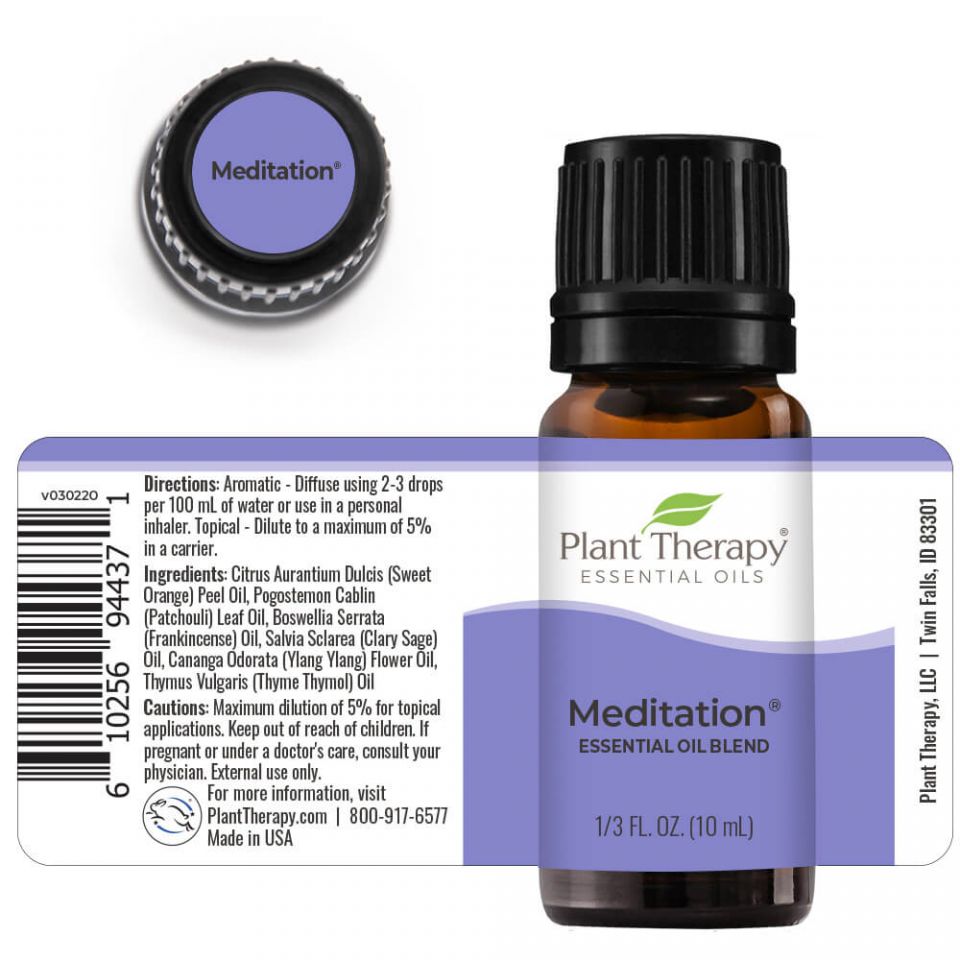 Plant Therapy Relaxation Synergy Set - OilyPod